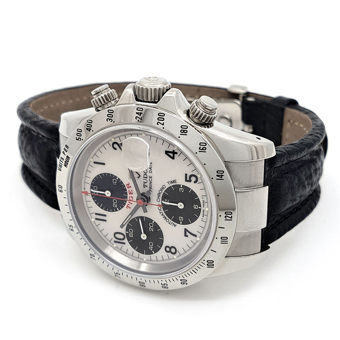 TUDOR
Prince Date Chrono Time Tiger
With box and warranty card