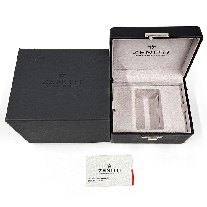 ZENITH
Elite Classic
With box and warranty card
