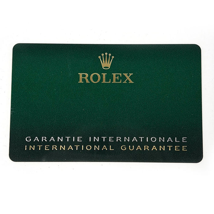 ROLEX
Daytona
With warranty card