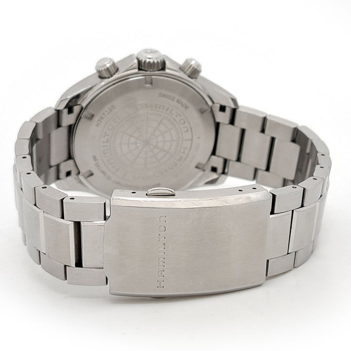 HAMILTON 
Khaki Chronograph 
With Box and Warranty Card