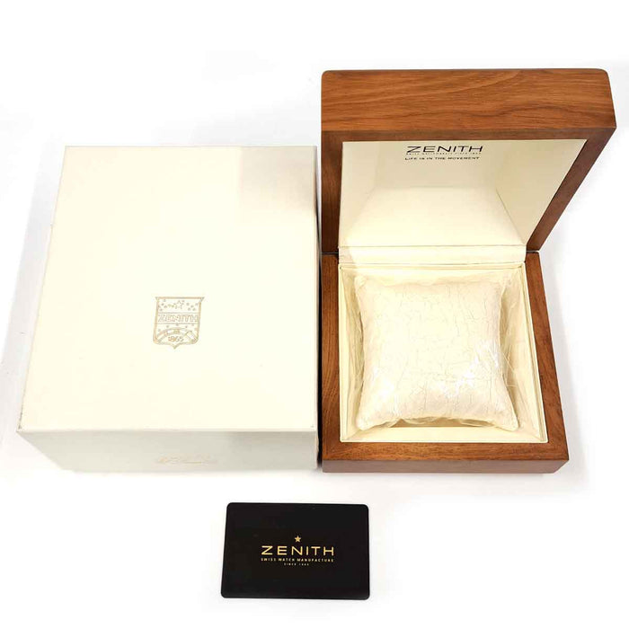 ZENITH
Rainbow Flyback Chronograph FULLSET
With Box and Papers