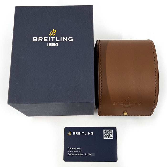 BREITLING
Superocean Automatic 42 Japan Edition
With box and warranty card