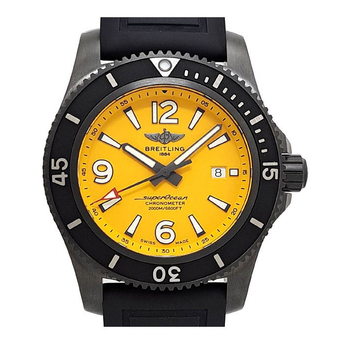 BREITLING 
Superocean Automatic 46 Acciaio Nero 
Con scatola e garanzia
