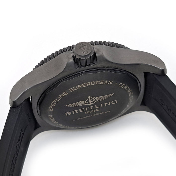 BREITLING 
Superocean Automatic 46 Acciaio Nero 
Con scatola e garanzia