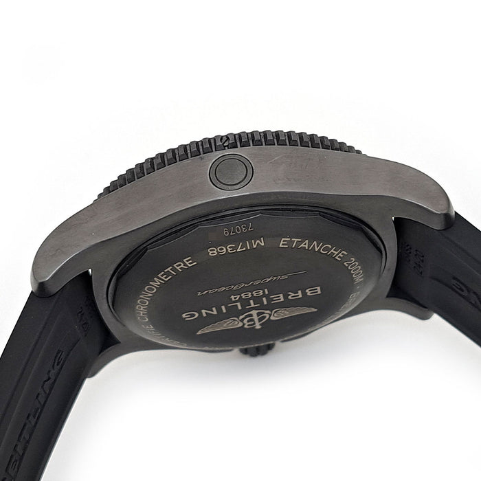 BREITLING 
Superocean Automatic 46 Acciaio Nero 
Con scatola e garanzia