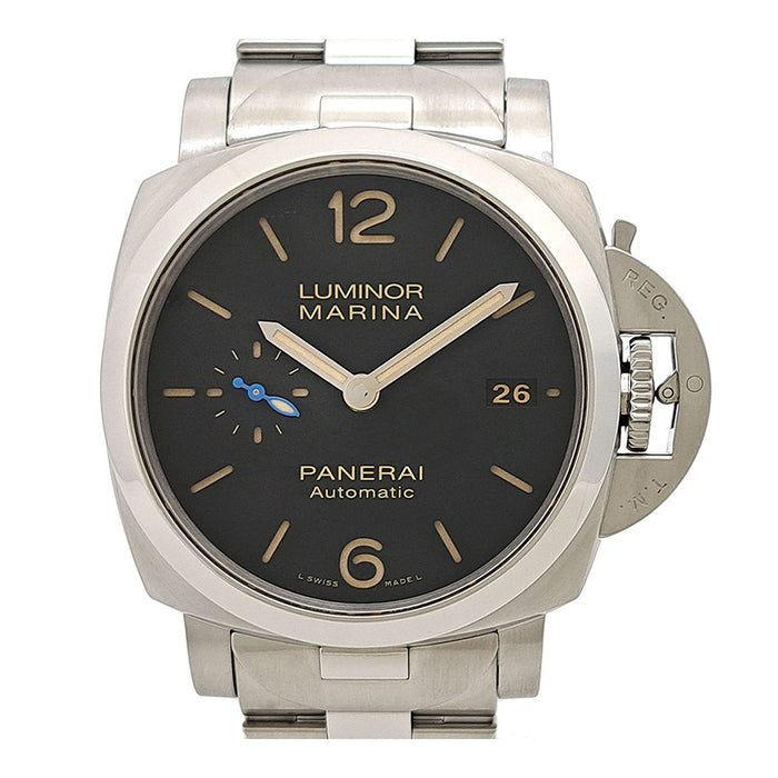 OFFICINE PANERAI 
ルミノール マリーナ 1950 3デイズ アッチャイオ 
箱ギャラ付