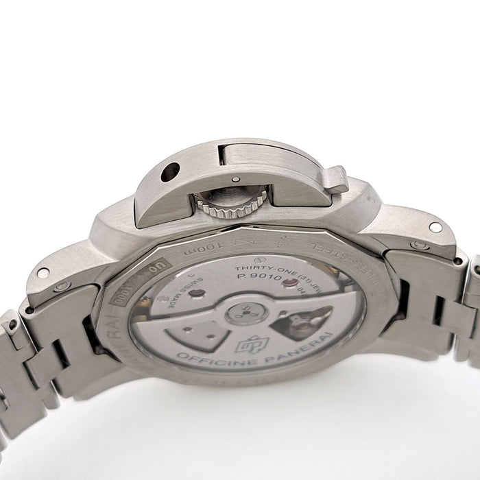 OFFICINE PANERAI 
ルミノール マリーナ 1950 3デイズ アッチャイオ 
箱ギャラ付