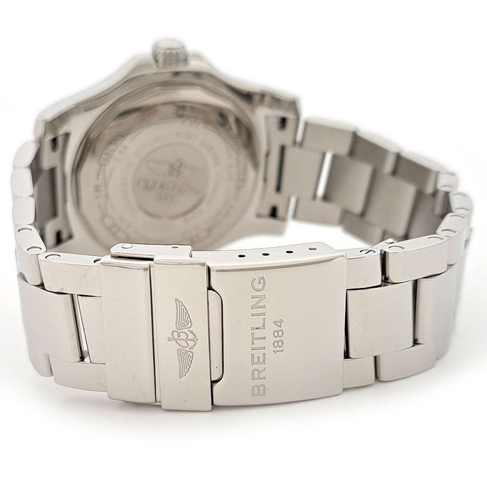 BREITLING 
Avenger II Shell Dial Overhauled 
With Box and Warranty Card