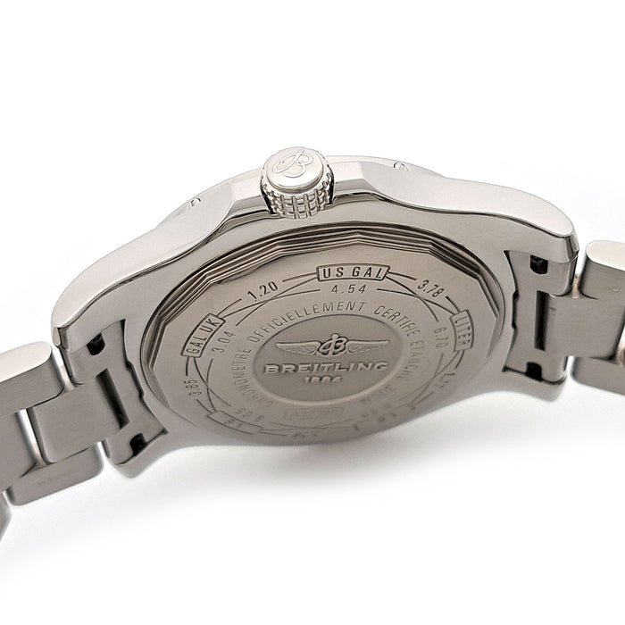 BREITLING 
Avenger II Shell Dial Overhauled 
With Box and Warranty Card