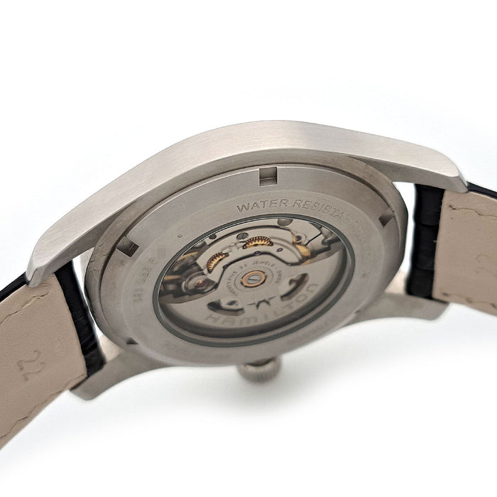 HAMILTON 
Khaki Field Murph 
With Box and Warranty Card