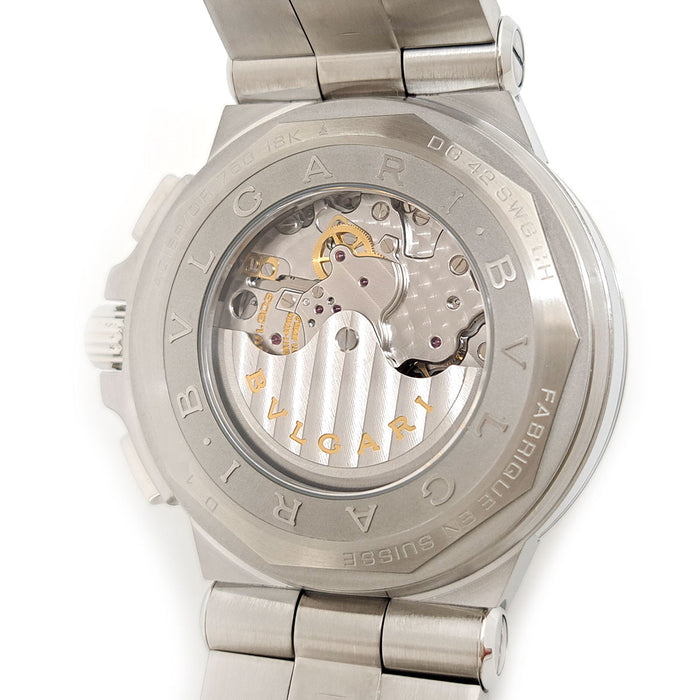 BVLGARI 
Diagono Calibro 303 Chronograph Overhauled