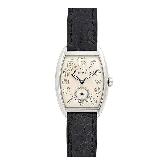 FRANCK MULLER 
卡薩布蘭卡 經過整修 
附盒子與保卡 已維修完成