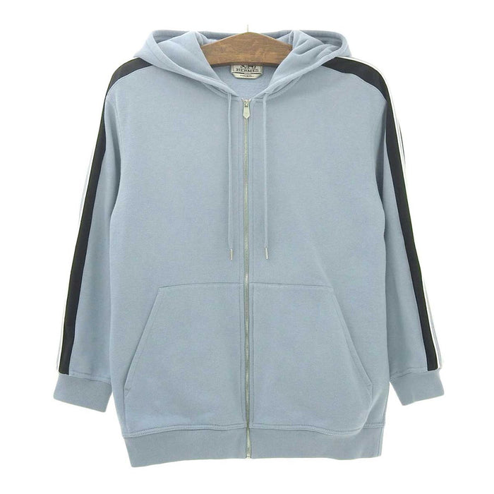 HERMES 
RUN H linea laterale manica lunga 
Run H felpa con cappuccio e zip frontale
