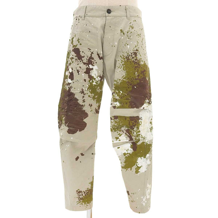 DSQUARED2 
DSQUARED2 SKIPPER FIT Damaged Processing 
Logo Paint Pants