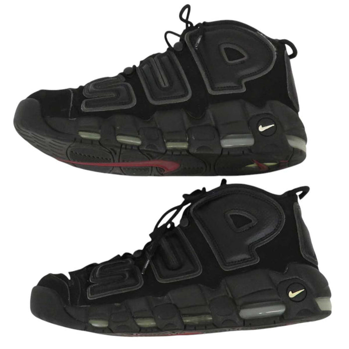 NIKE 
Supreme AIR MORE UPTEMPO 
× Supreme Collaboration Air More Uptempo Sneakers
