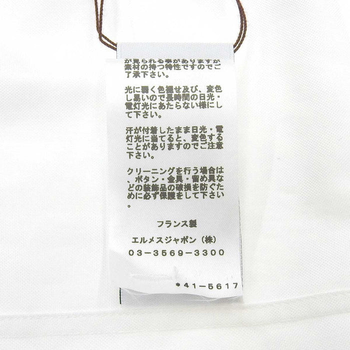 HERMES 
2024年モデル HermesLock H Multi セリエボタン 
エルメスロック H マルチ ロングスリーブ シャツ