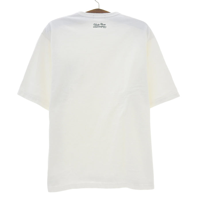 UNDERCOVER 
Evangelion Cotton 
EVANGELION Collaboration Logo Embroidery T-shirt