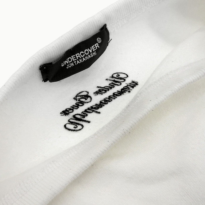 UNDERCOVER 
Evangelion Cotton 
EVANGELION Collaboration Logo Embroidery T-shirt