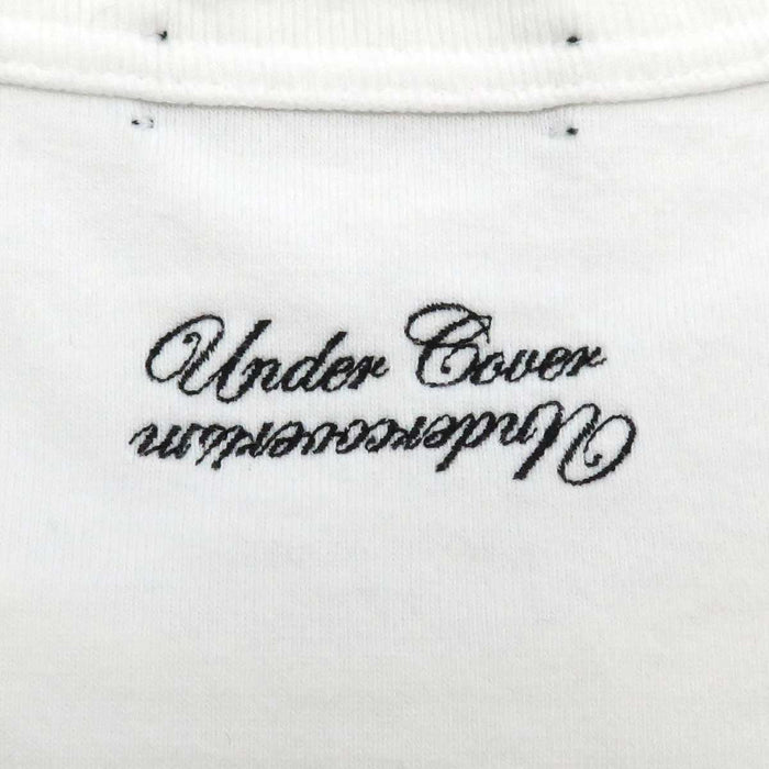 UNDERCOVER 
Evangelion Cotton 
EVANGELION Collaboration Logo Embroidery T-shirt