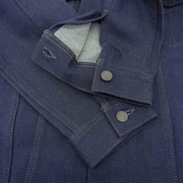 Lucien Pellat-Finet 
Ricamo 
Giacca di jeans con ricamo floreale