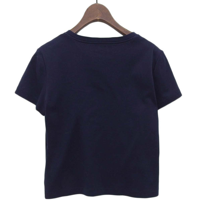 FOXEY 
刺繍 
Contrail R ロゴ エンブロイダリー Tシャツ