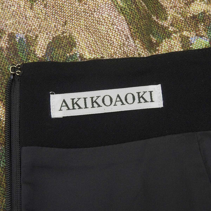 コットン 22AW 花 
AKIKOAOKI ジャガード スカート