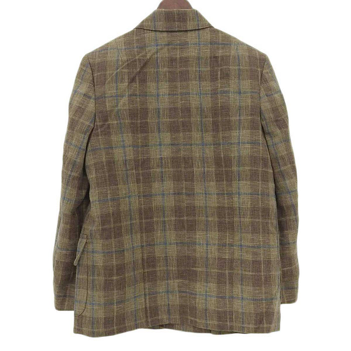 tricot COMME des GARCONS 
トリココムデギャルソン チェック柄 ボタン 
ジャケット