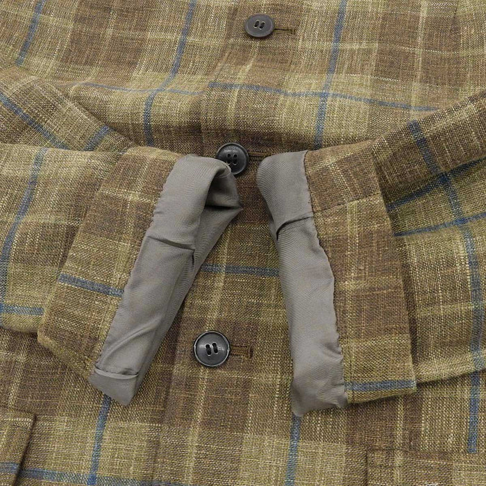 tricot COMME des GARCONS 
トリココムデギャルソン チェック柄 ボタン 
ジャケット