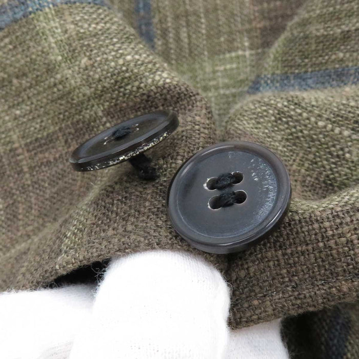 tricot COMME des GARCONS 
トリココムデギャルソン チェック柄 ボタン 
ジャケット