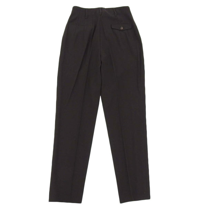 JIL SANDER 
ウール タック 
センタープレス スラックス パンツ
