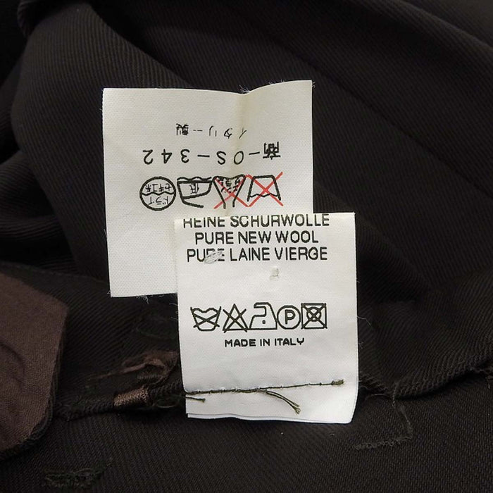 JIL SANDER
Wool tuck
Center press slacks pants