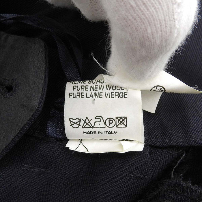 JIL SANDER 
ウール タック 
センタープレス スラックス パンツ