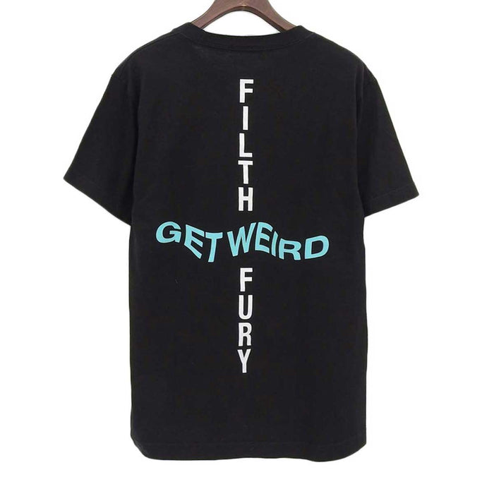Anti Social Social Club FILTH FURY T-shirt in cotone collaborazione NEIGHBORHOOD