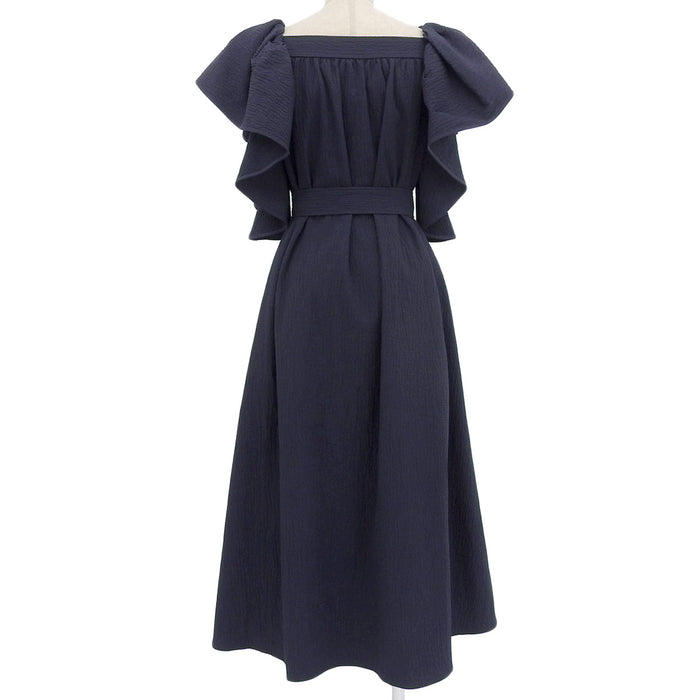 Belt Short Sleeve Cotton 
ADEAM Adiam Long Dress