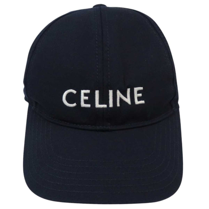 CELINE 
ロゴ CELINE エンブロイダリー コットン 
ロゴ ベースボール キャップ