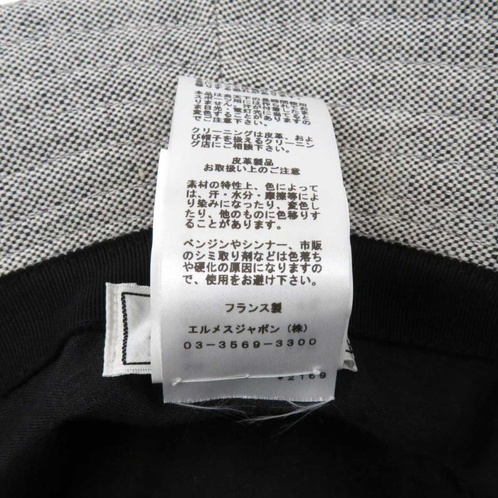 HERMES
Linen Cotton Leather H Logo
Fred Single H Hat