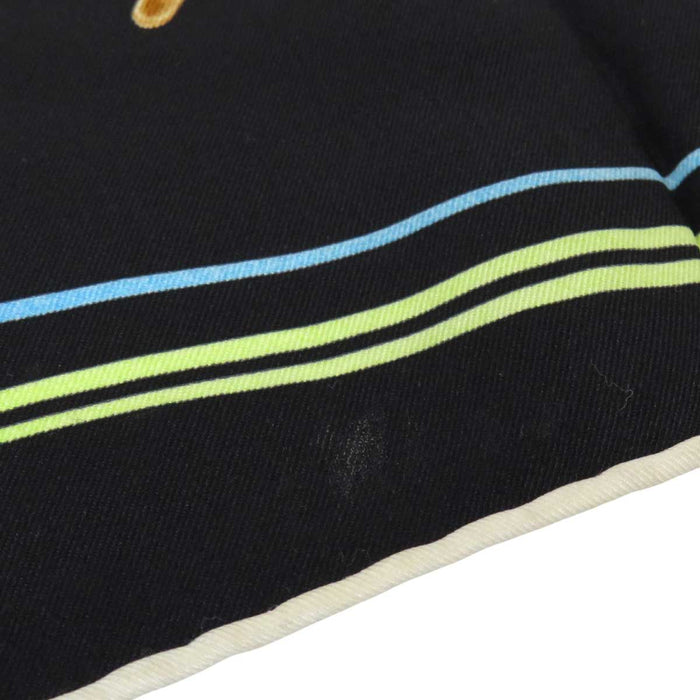 HERMES 
Foulard di seta gelato divertente 
Carré 70 FOULARD GELATO DIVERTENTE