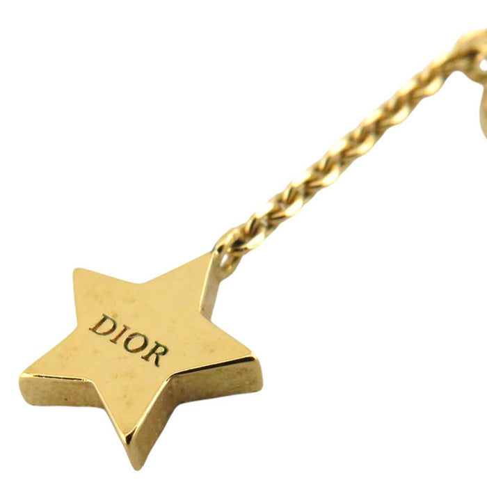 Dior 
Petit CD ゴールドトーンメタル スウィング ラインストーン 
プチ CD ピアス