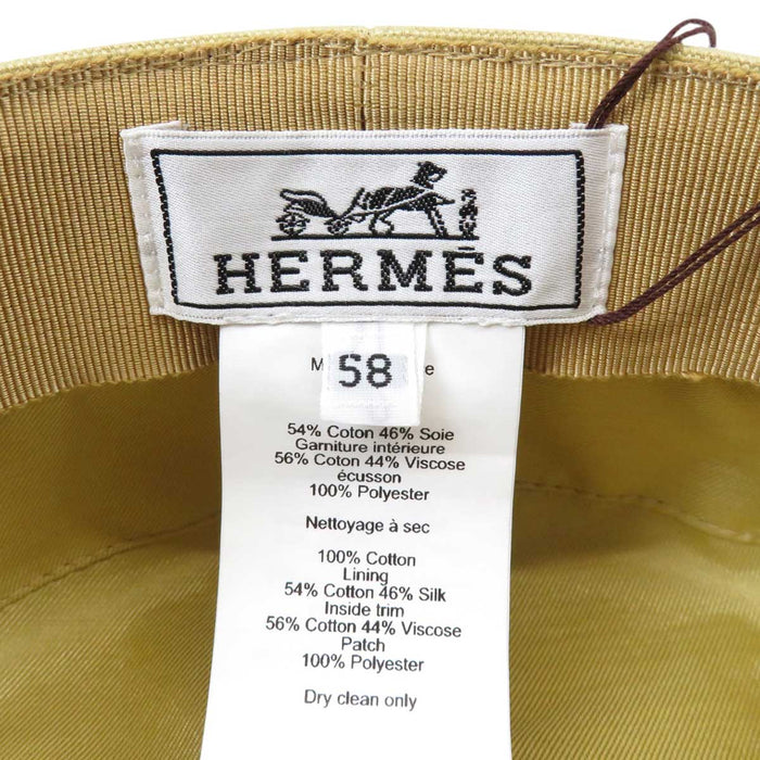 HERMES 
Catena d'Ancore Conchiglia Cappello Cotone 
Giulietta Cappello con Conchiglia