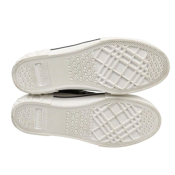 BURBERRY
Vintage Check Logo Patch
Cotton Neoprene High-Top Sneakers