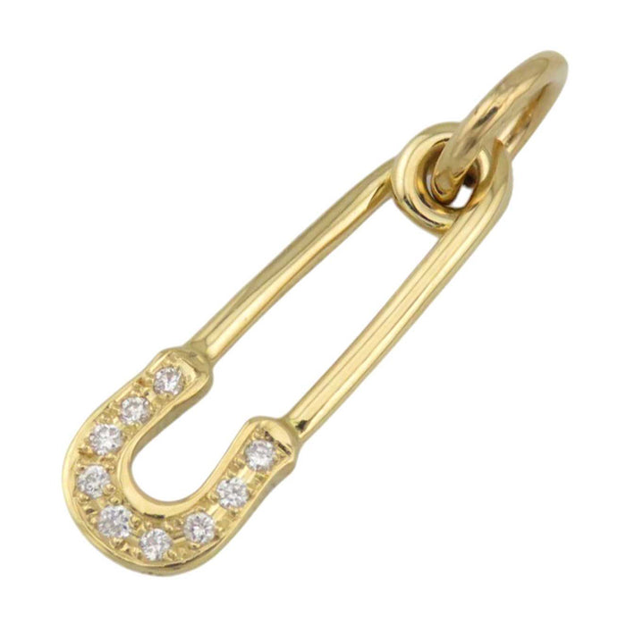 Sympathy of Soul
Logo Safety Pin YG Yellow Gold
Diamond Horseshoe Safety Pin Charm