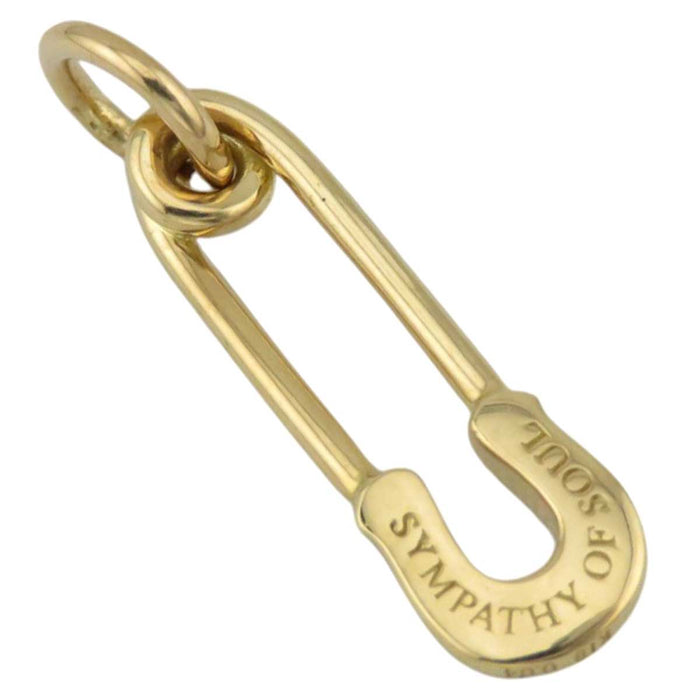 Sympathy of Soul
Logo Safety Pin YG Yellow Gold
Diamond Horseshoe Safety Pin Charm
