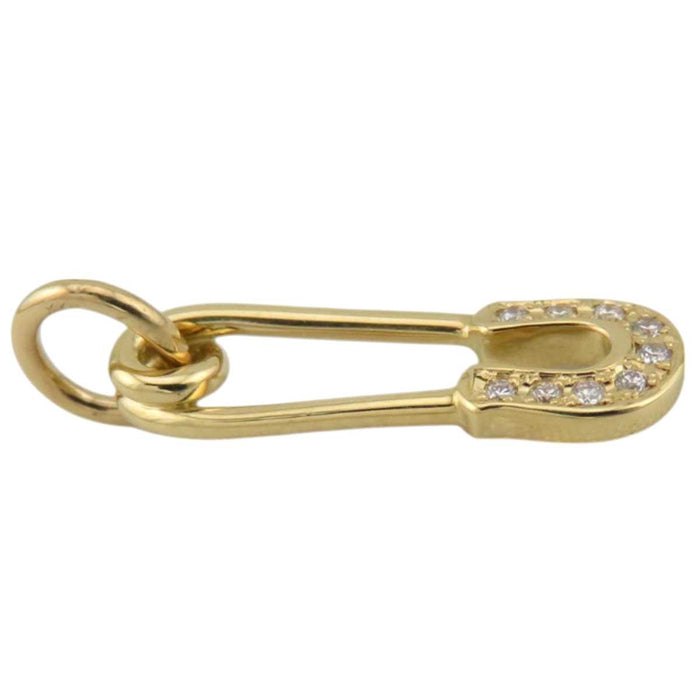 Sympathy of Soul
Logo Safety Pin YG Yellow Gold
Diamond Horseshoe Safety Pin Charm