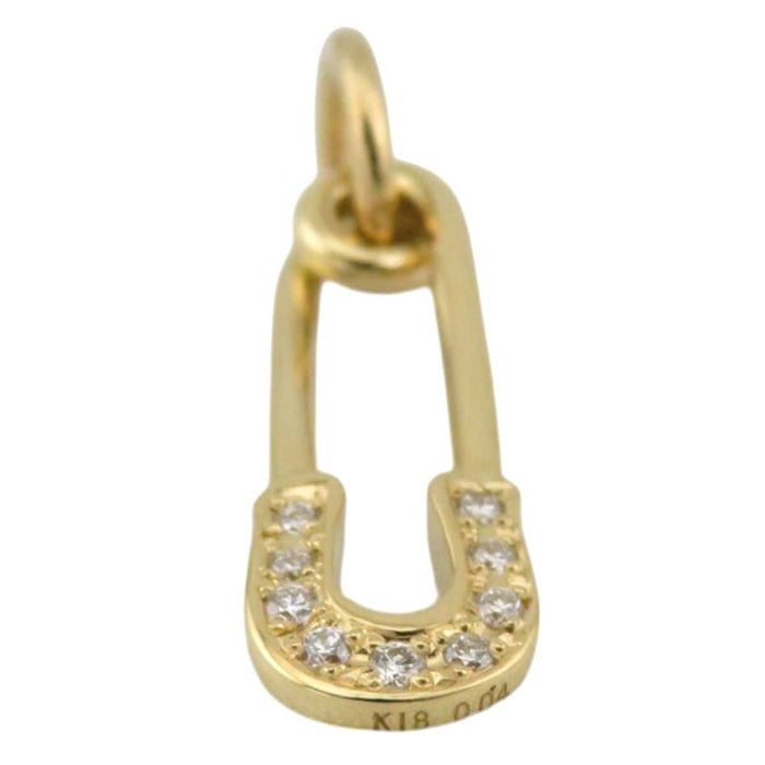 Sympathy of Soul
Logo Safety Pin YG Yellow Gold
Diamond Horseshoe Safety Pin Charm