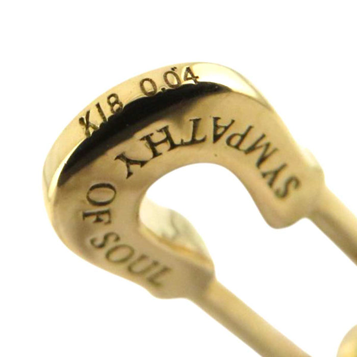 Sympathy of Soul
Logo Safety Pin YG Yellow Gold
Diamond Horseshoe Safety Pin Charm