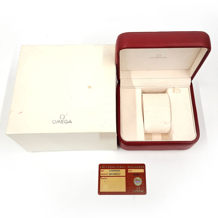 OMEGA Seamaster Professional Overhauled With Box and Warranty Card