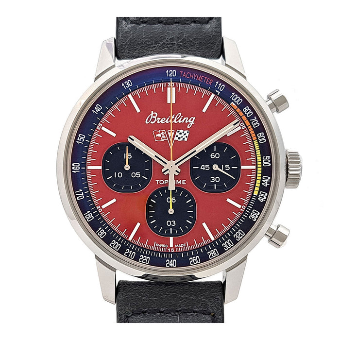 BREITLING
Top Time Chevrolet Corvette Classic Car Model
With Box and Warranty Card