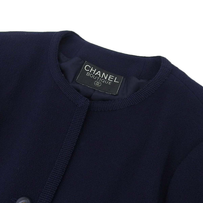 CHANEL
COCO Coco Button
Coco Mark No-Collar Jacket