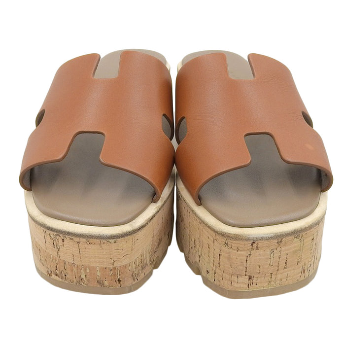 HERMES
Platform Leather Cork
Eze 30 Eze Sandals