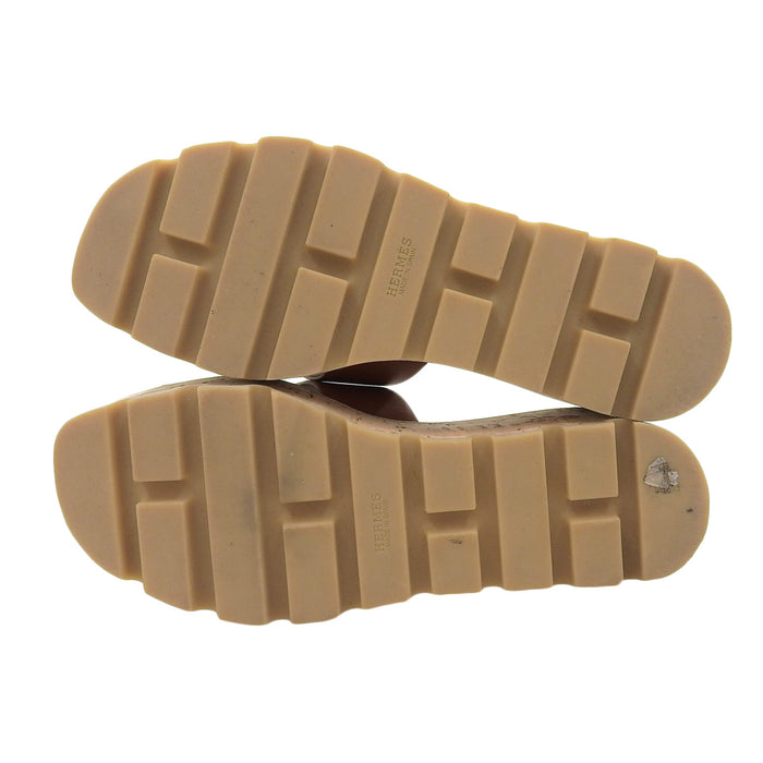 HERMES
Platform Leather Cork
Eze 30 Eze Sandals